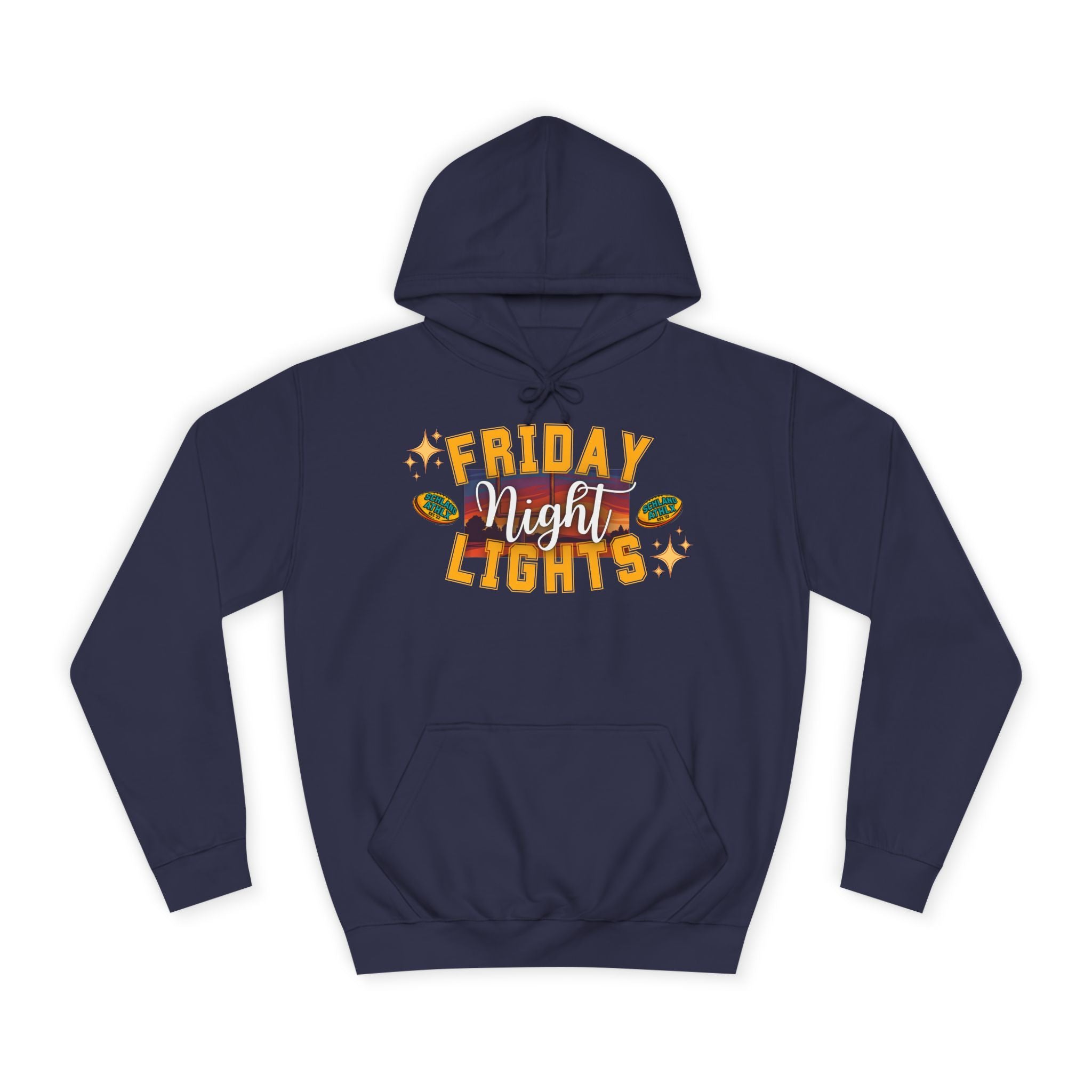 HIGH SCHOOL LINE - Friday Night Lights - High School Football Hoodie
