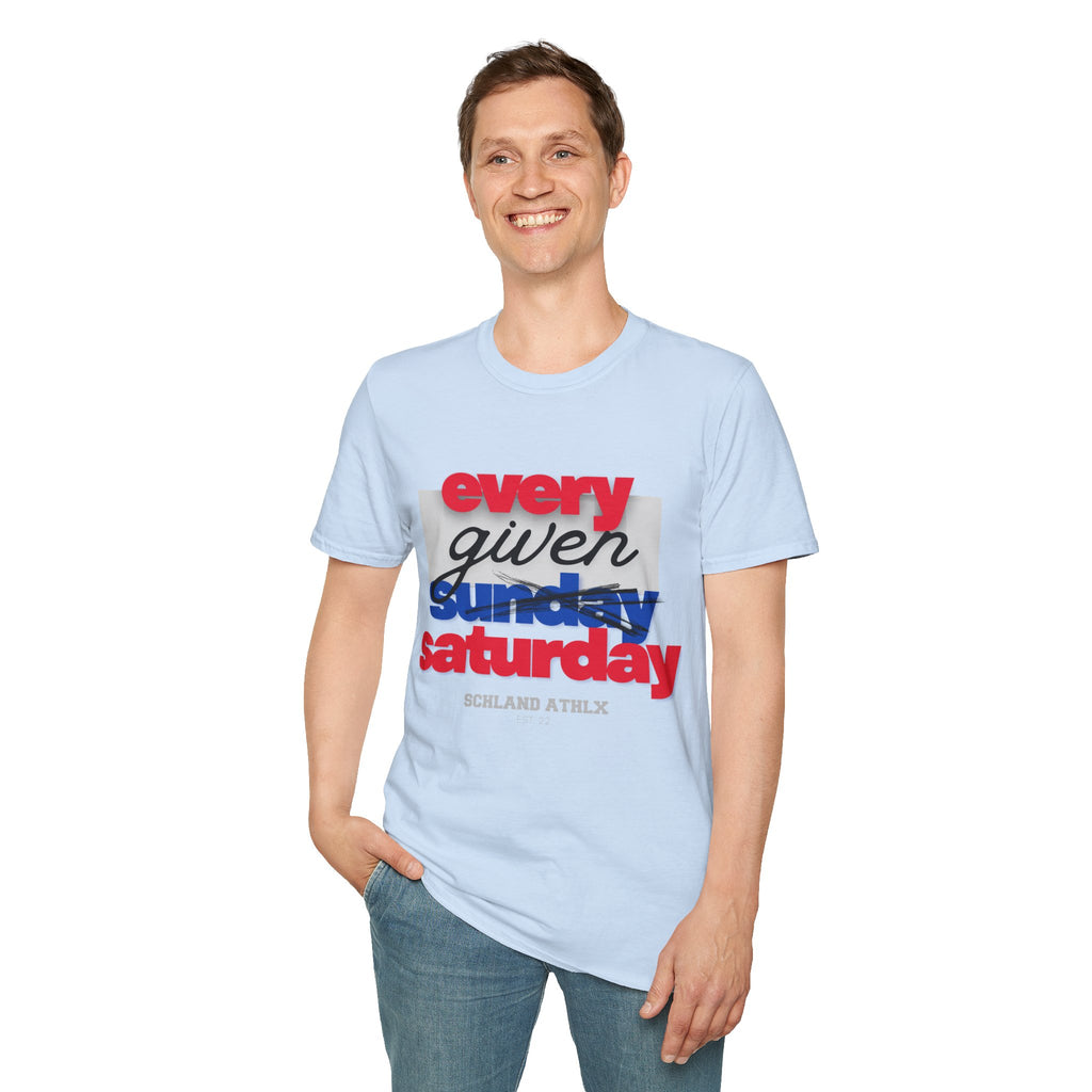 COLLEGE LINE - every given saturday - Football T-Shirt