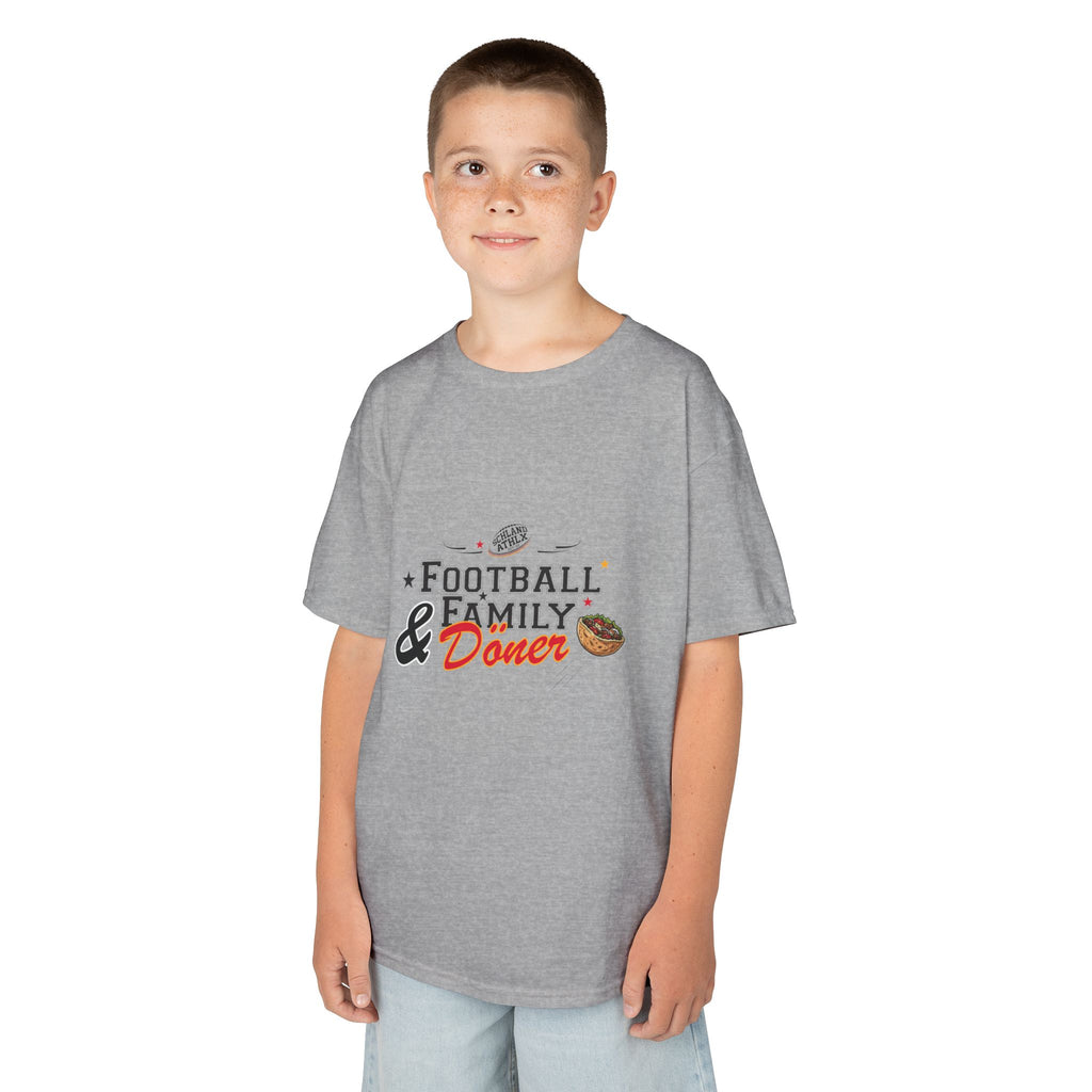DÖNER LINE - Football and Family - Football T-Shirt Kids