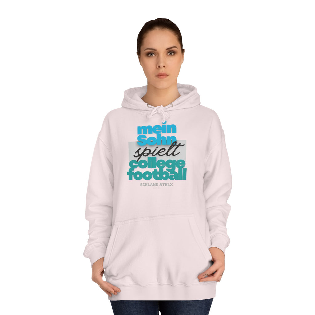 COLLEGE LINE - Mein Sohn spielt ... - Football Hoodie