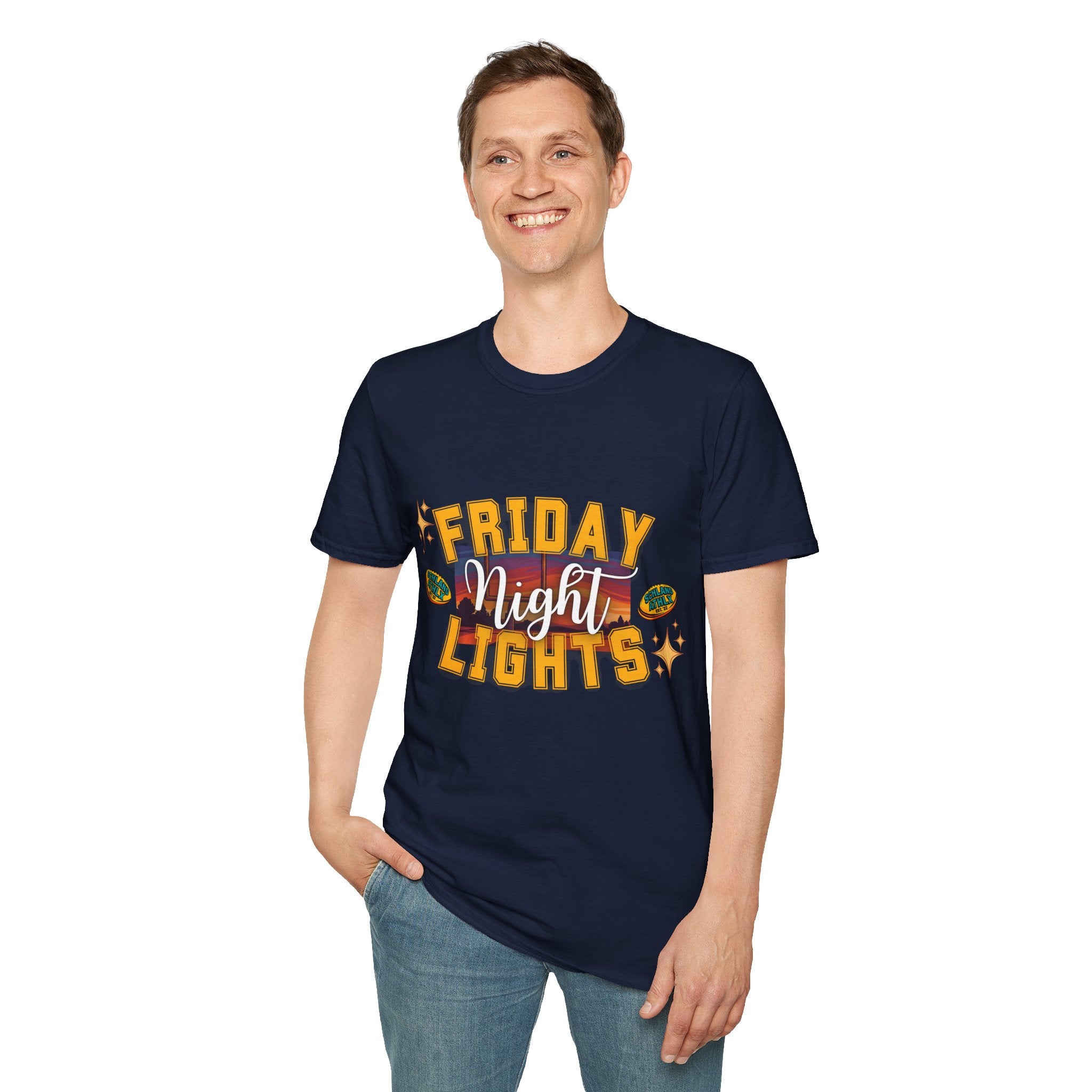 HIGH SCHOOL LINE - Friday Night Lights - High School Football T-Shirt