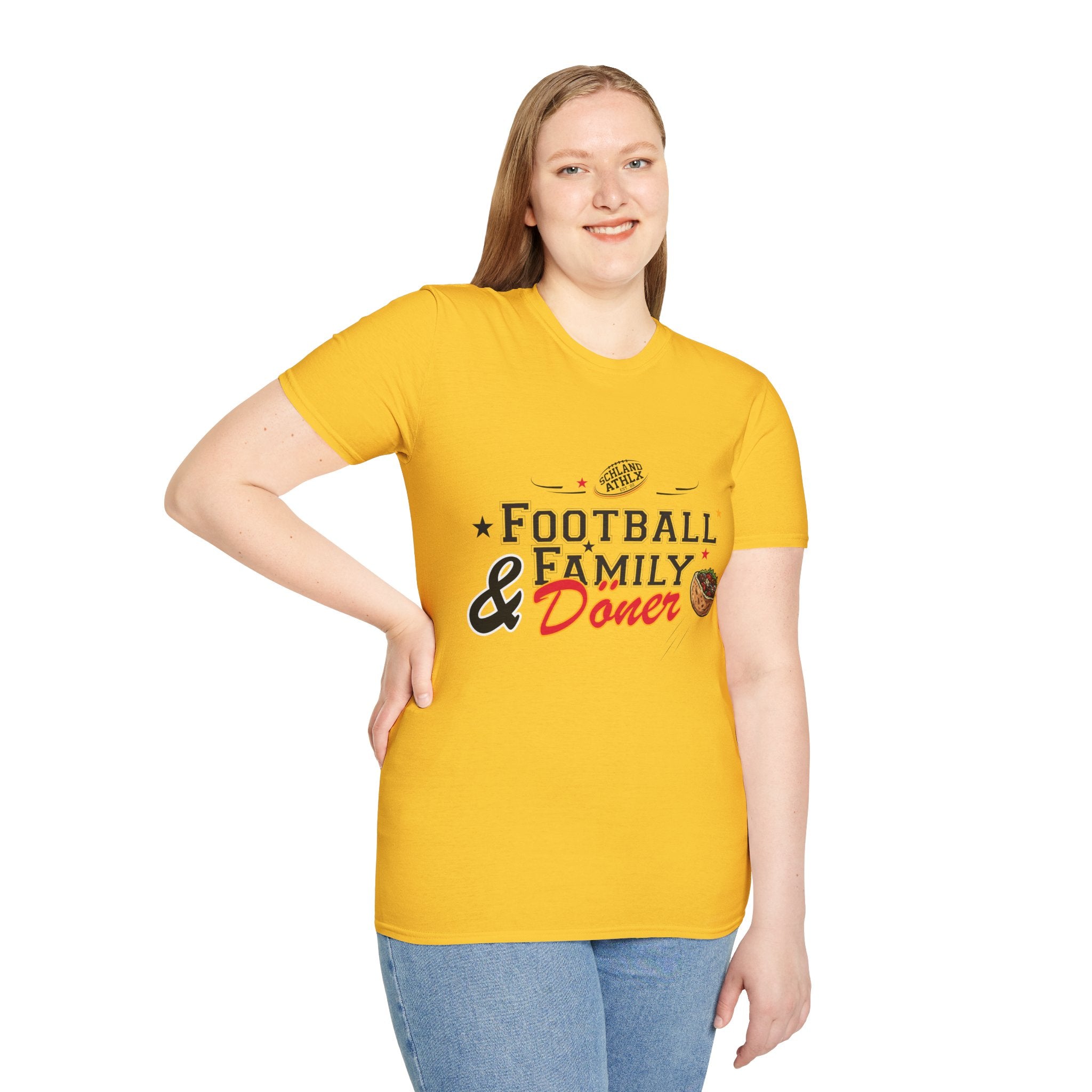 DÖNER LINE - Football and Family - Football T-Shirt