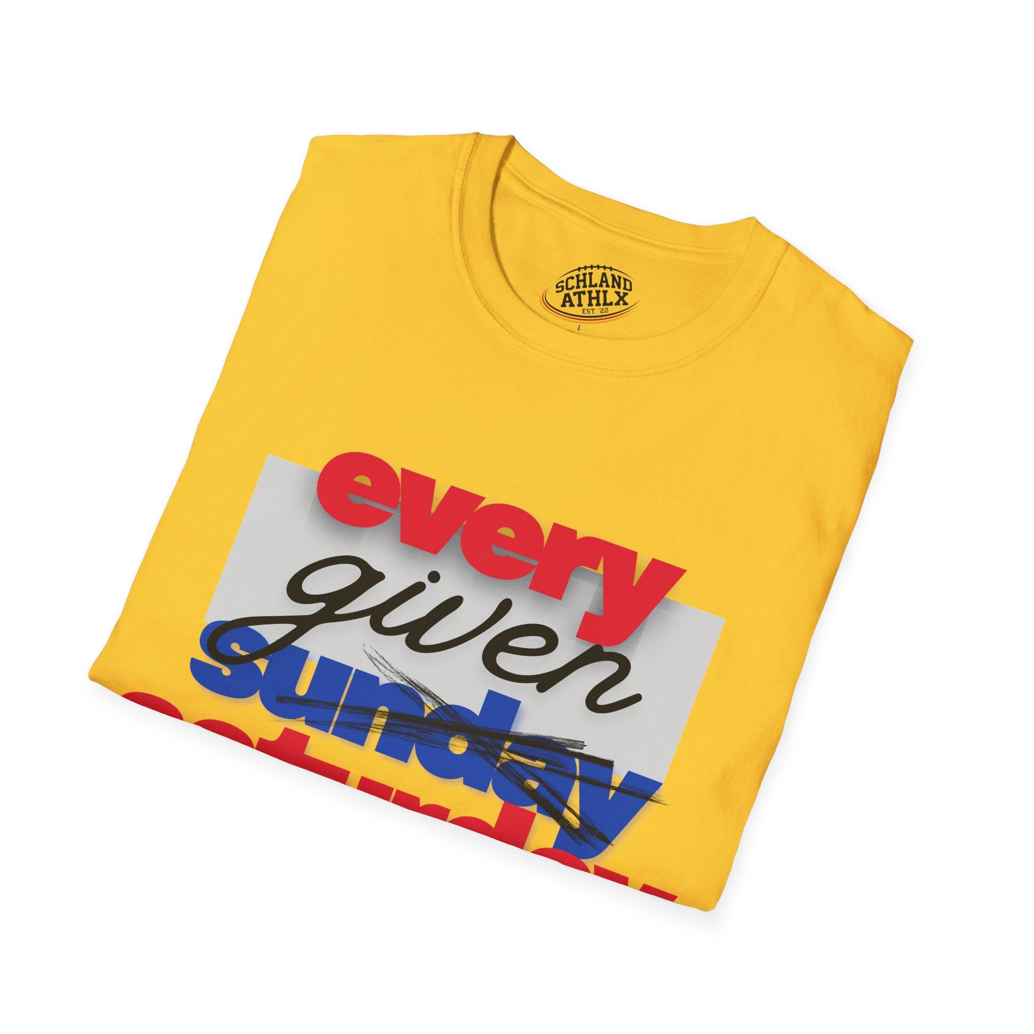 COLLEGE LINE - every given saturday - Football T-Shirt