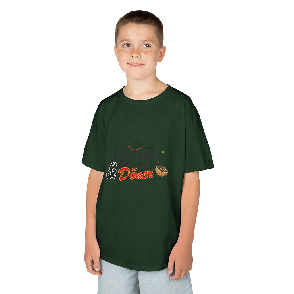 DÖNER LINE - Football and Family - Football T-Shirt Kids