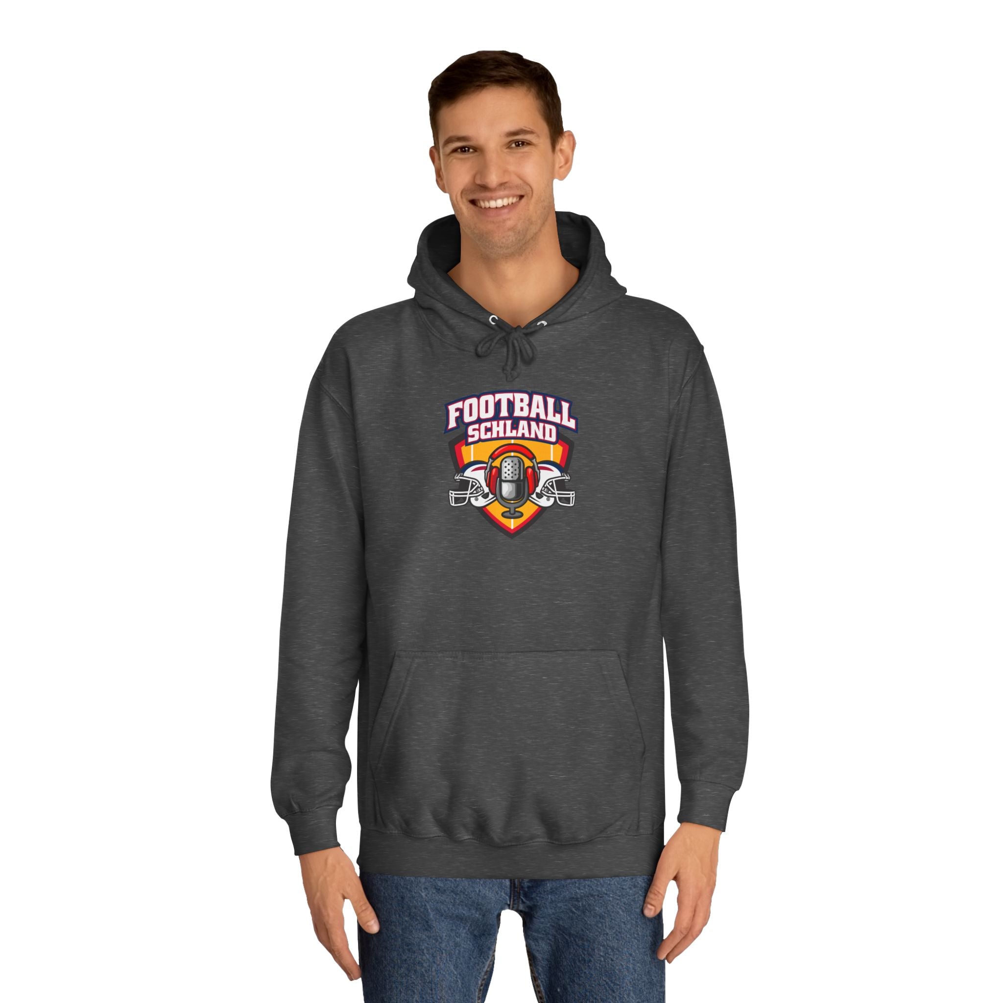 SUPPORTER LINE - Footballschland - High School Football Hoodie