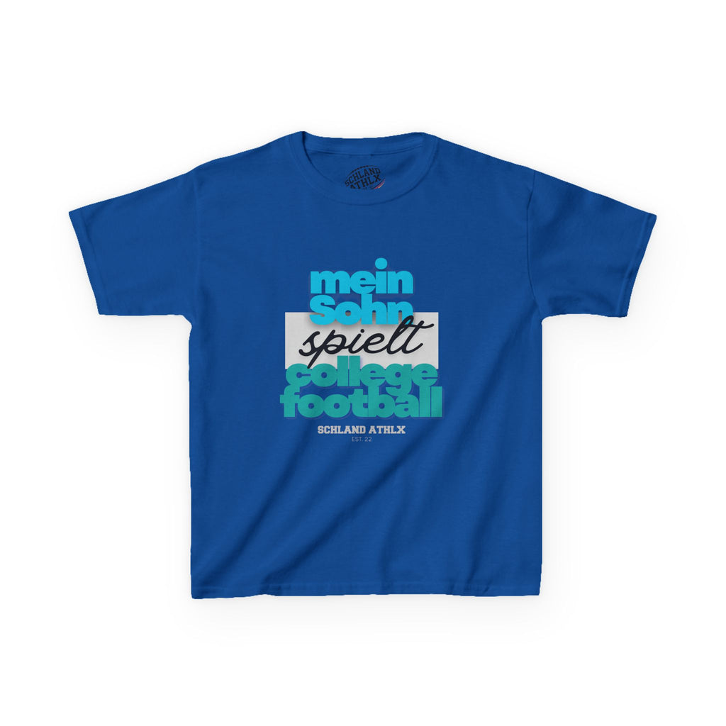 COLLEGE LINE - Mein Sohn spielt ... - Football T-Shirt Kids