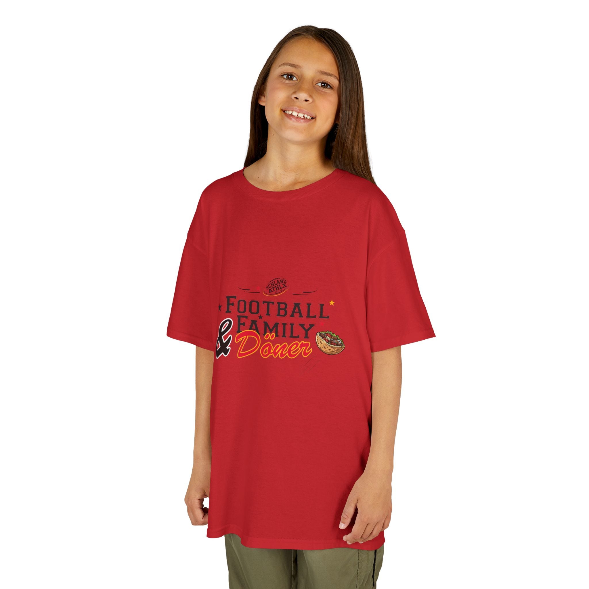 DÖNER LINE - Football and Family - Football T-Shirt Kids