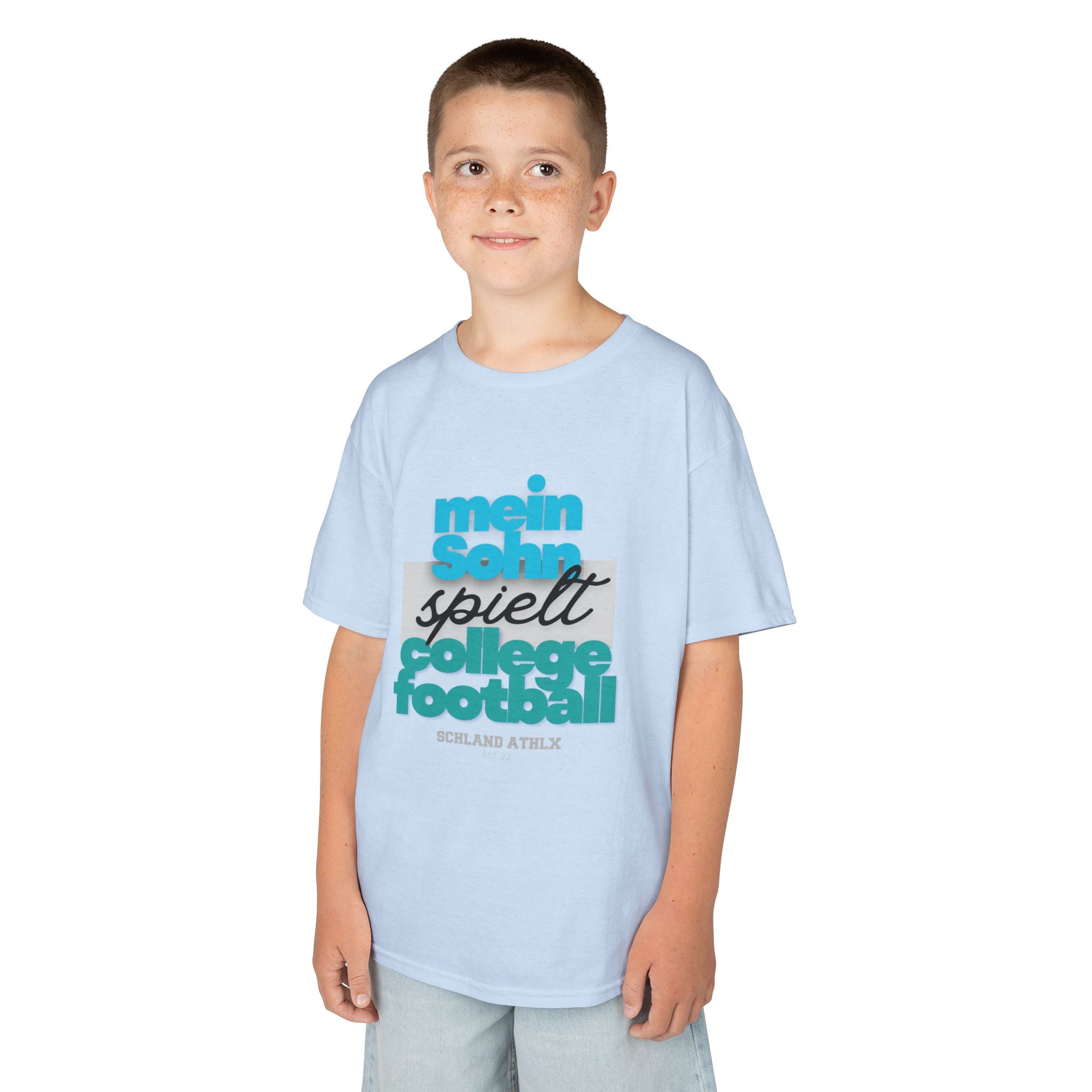 COLLEGE LINE - Mein Sohn spielt ... - Football T-Shirt Kids