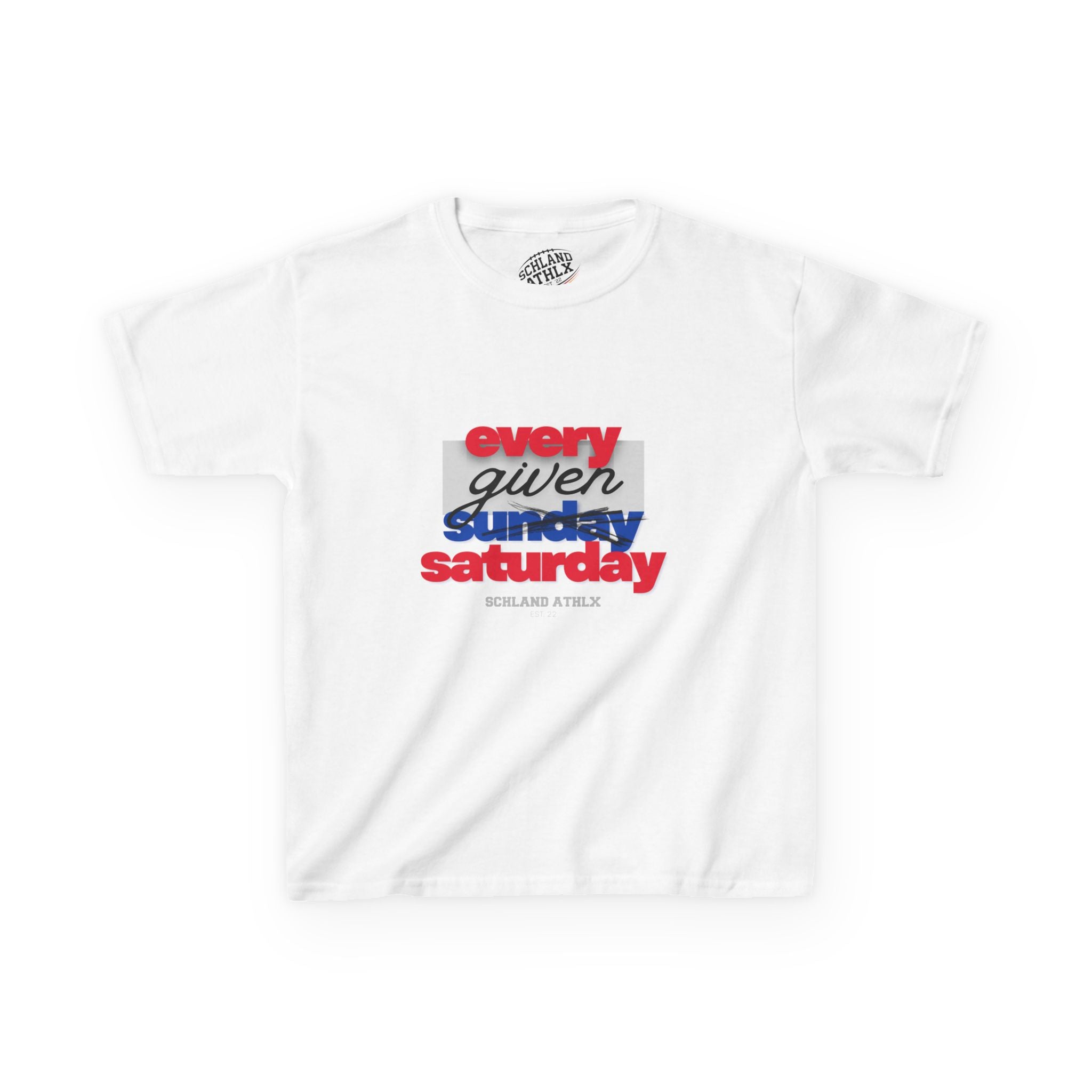 COLLEGE LINE - every given saturday - Football T-Shirt Kids