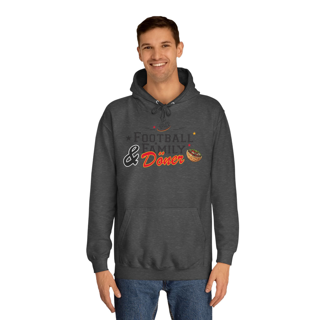 DÖNER LINE - Football and Family - Football Hoodie