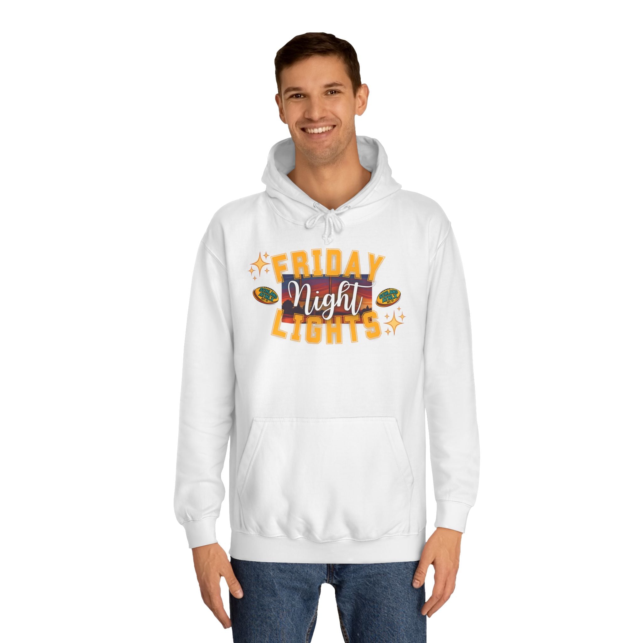 HIGH SCHOOL LINE - Friday Night Lights - High School Football Hoodie