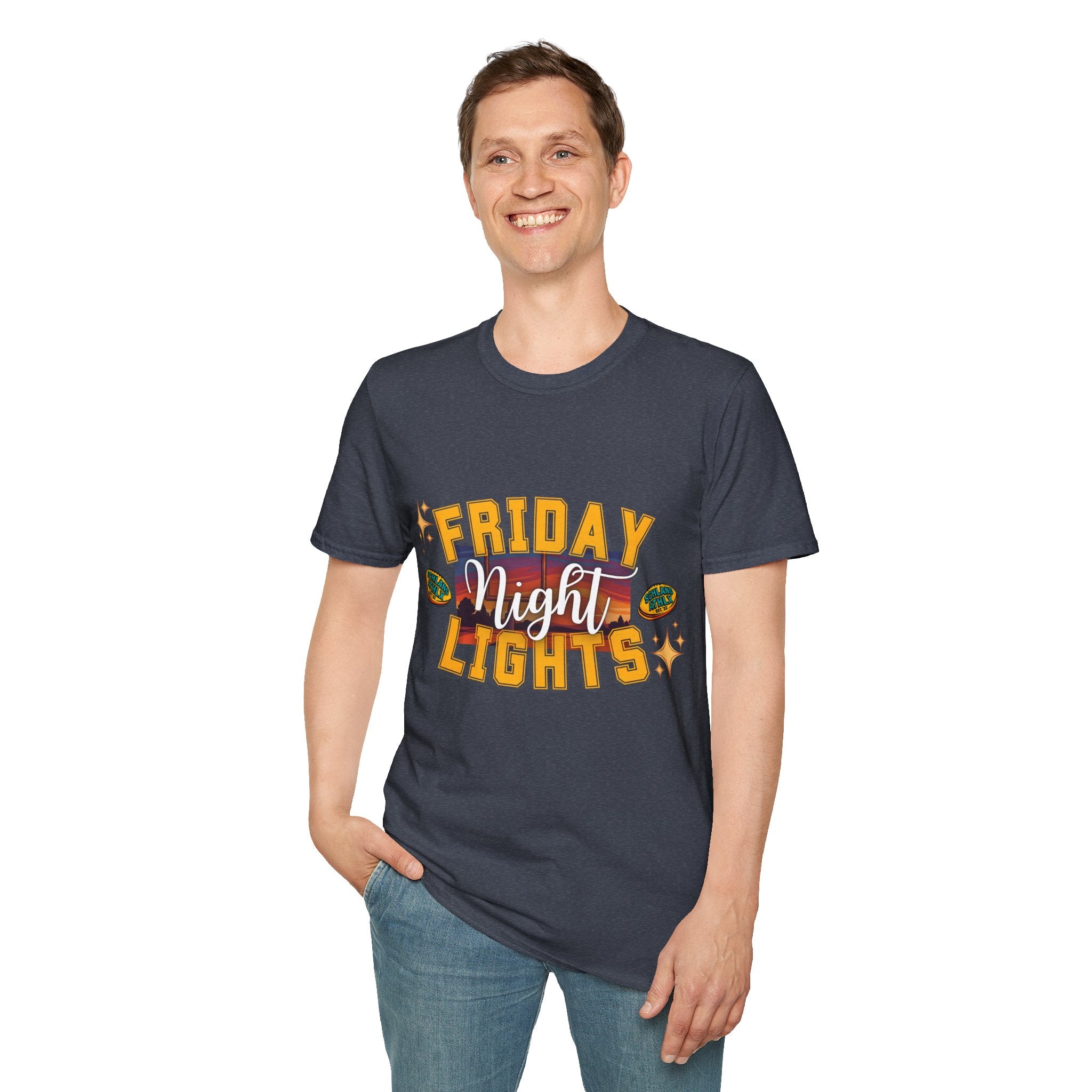 HIGH SCHOOL LINE - Friday Night Lights - High School Football T-Shirt