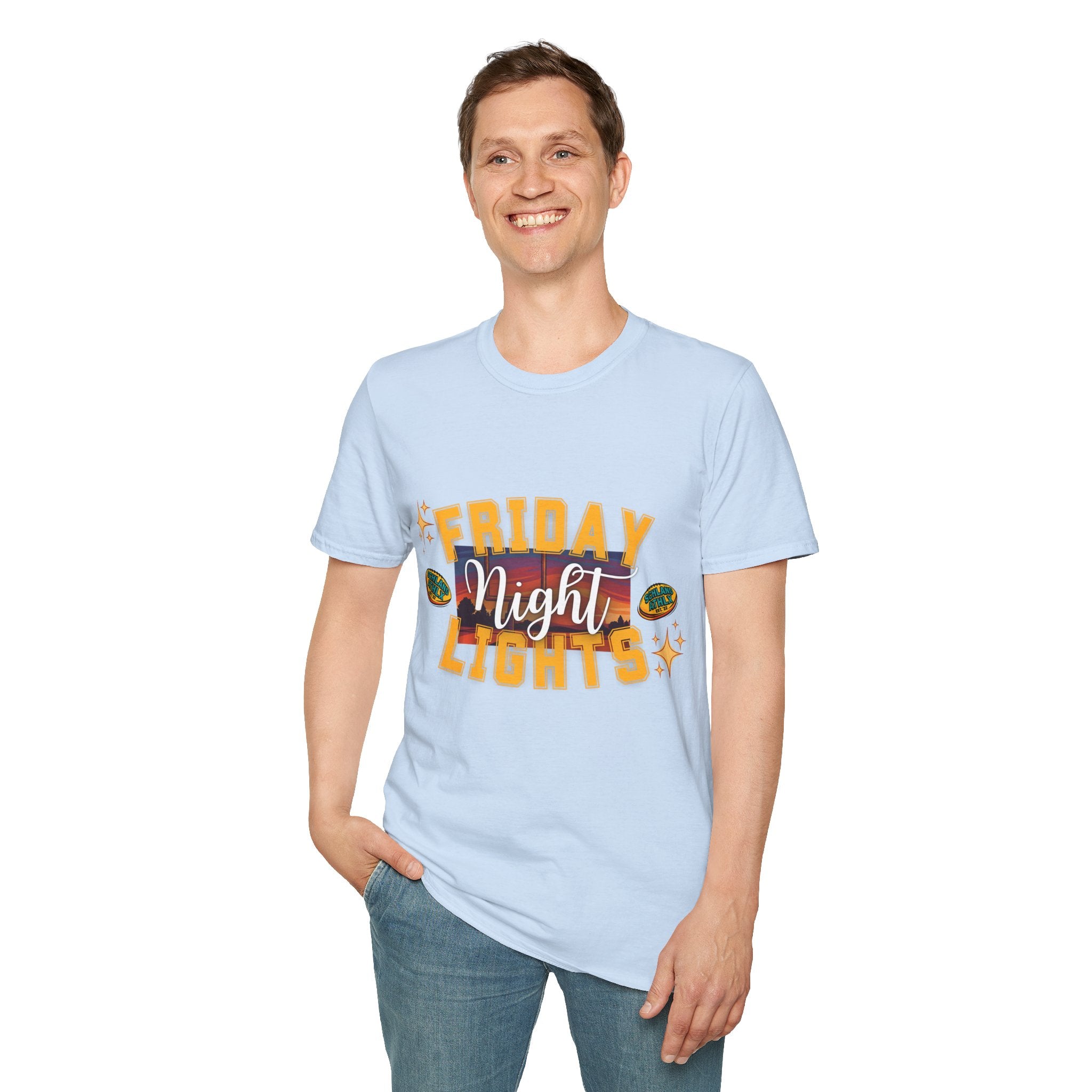 HIGH SCHOOL LINE - Friday Night Lights - High School Football T-Shirt