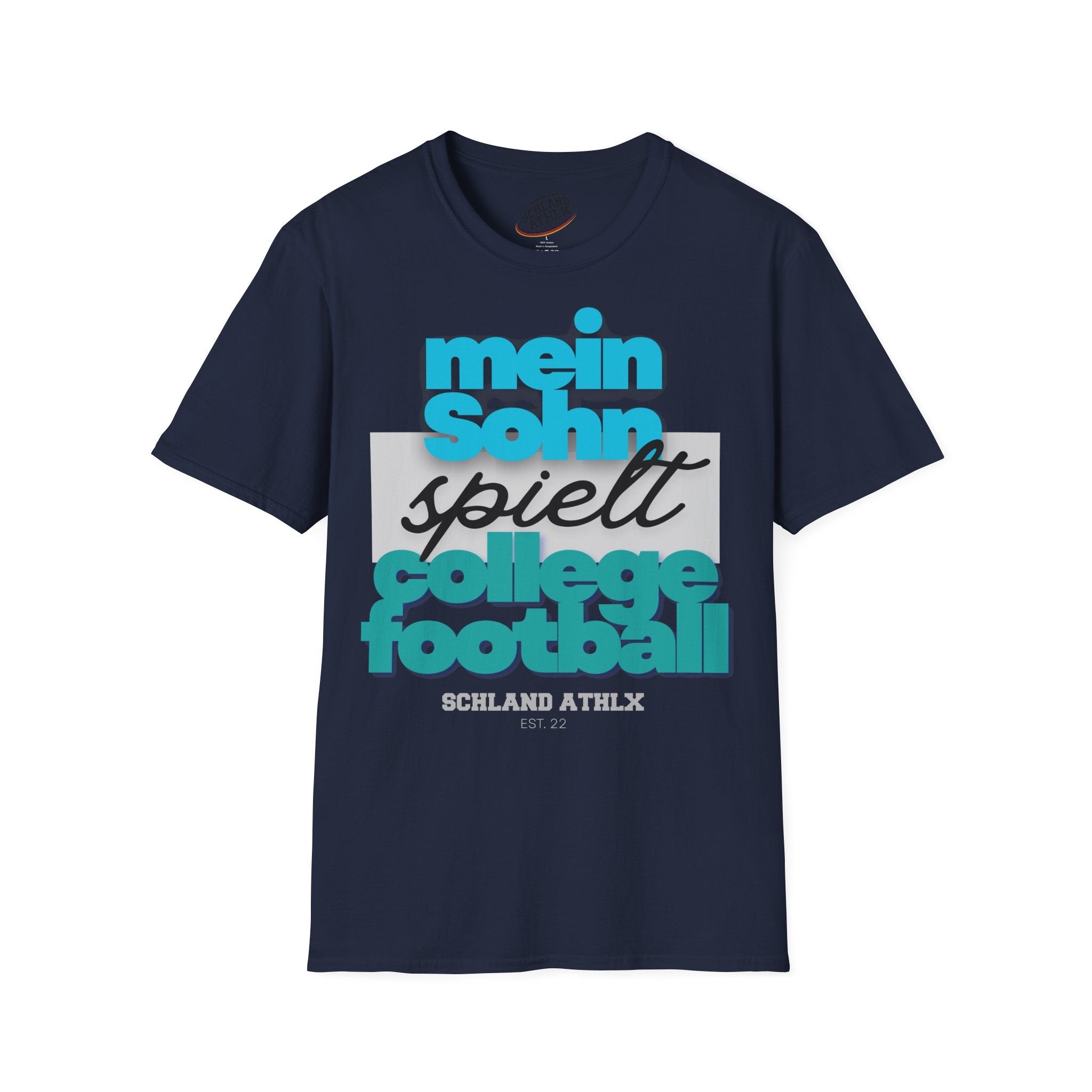 COLLEGE LINE - Mein Sohn spielt ... - Football T-Shirt