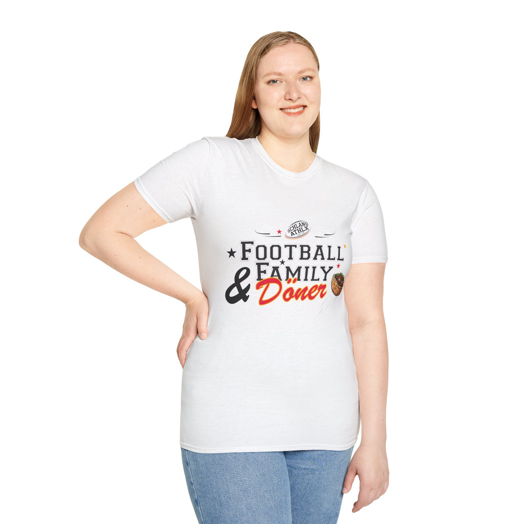DÖNER LINE - Football and Family - Football T-Shirt