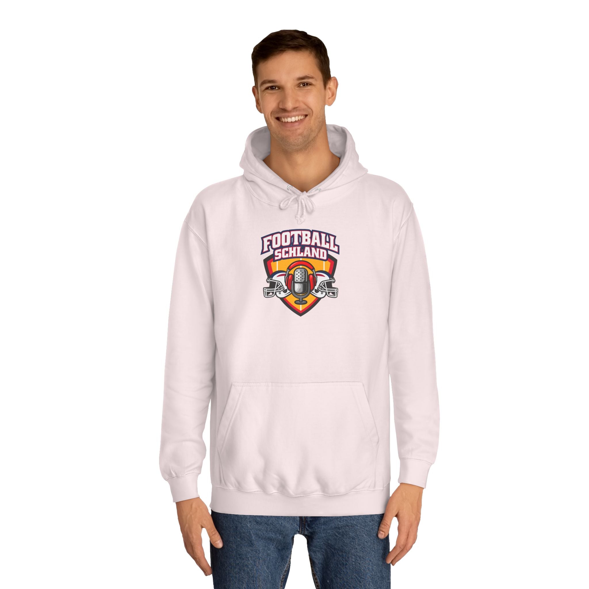 SUPPORTER LINE - Footballschland - High School Football Hoodie