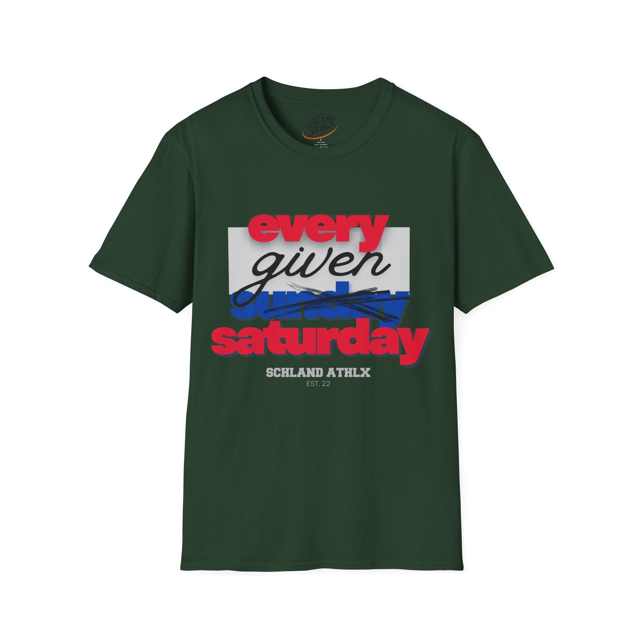 COLLEGE LINE - every given saturday - Football T-Shirt