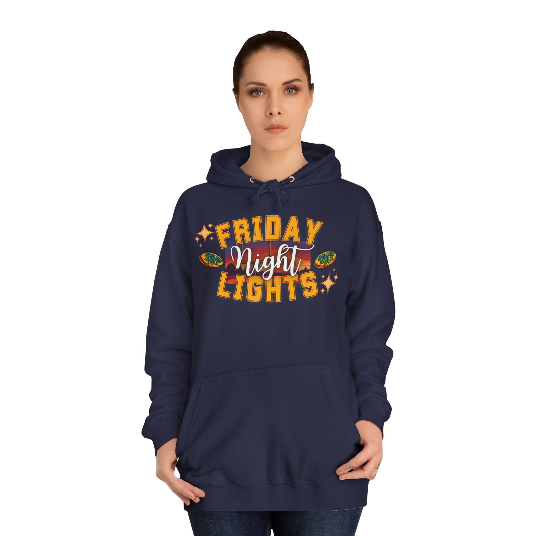 HIGH SCHOOL LINE - Friday Night Lights - High School Football Hoodie