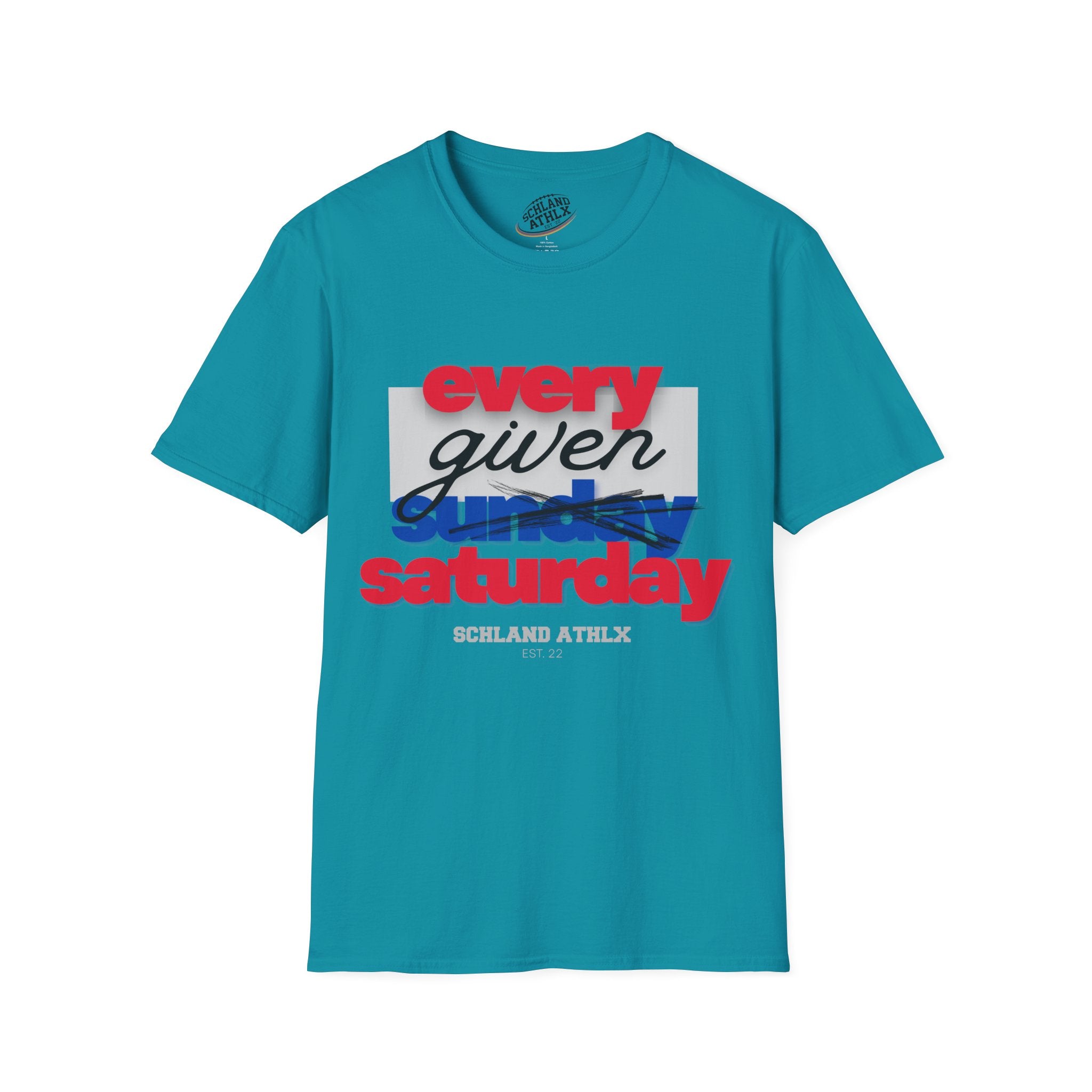COLLEGE LINE - every given saturday - Football T-Shirt