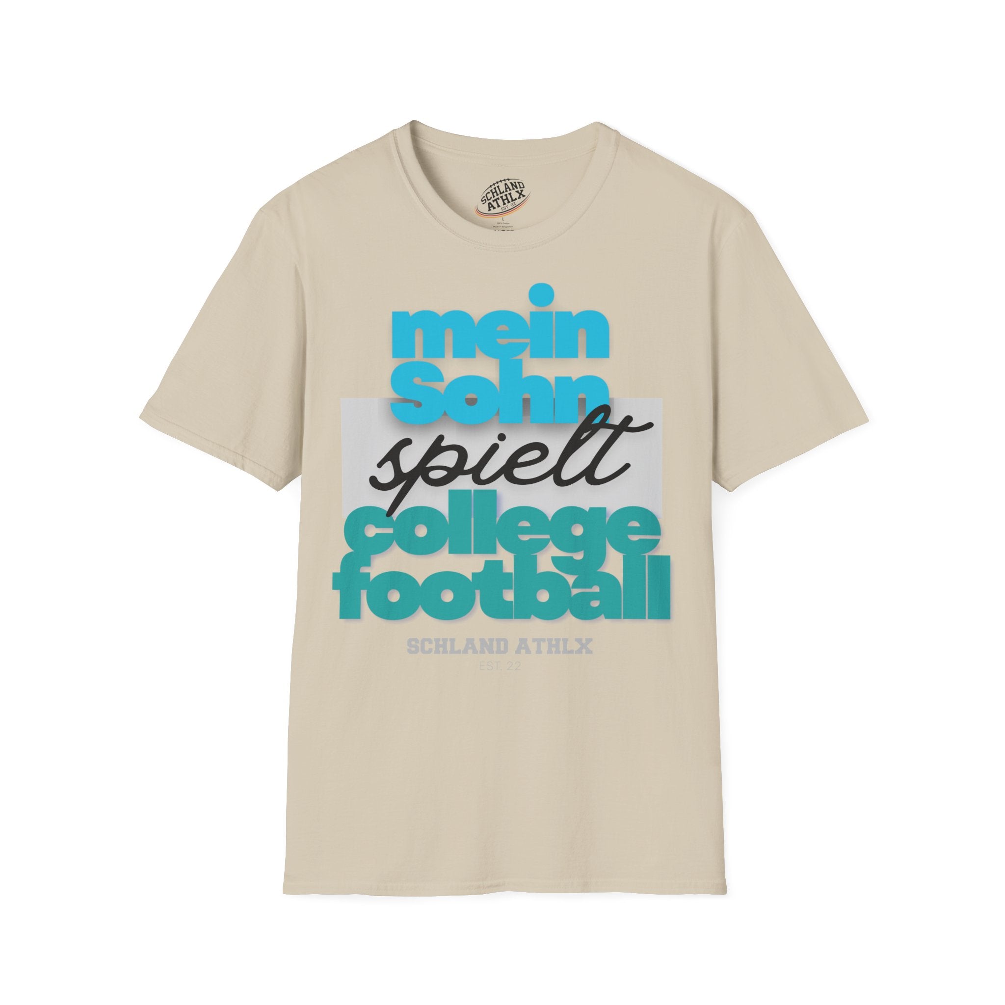 COLLEGE LINE - Mein Sohn spielt ... - Football T-Shirt