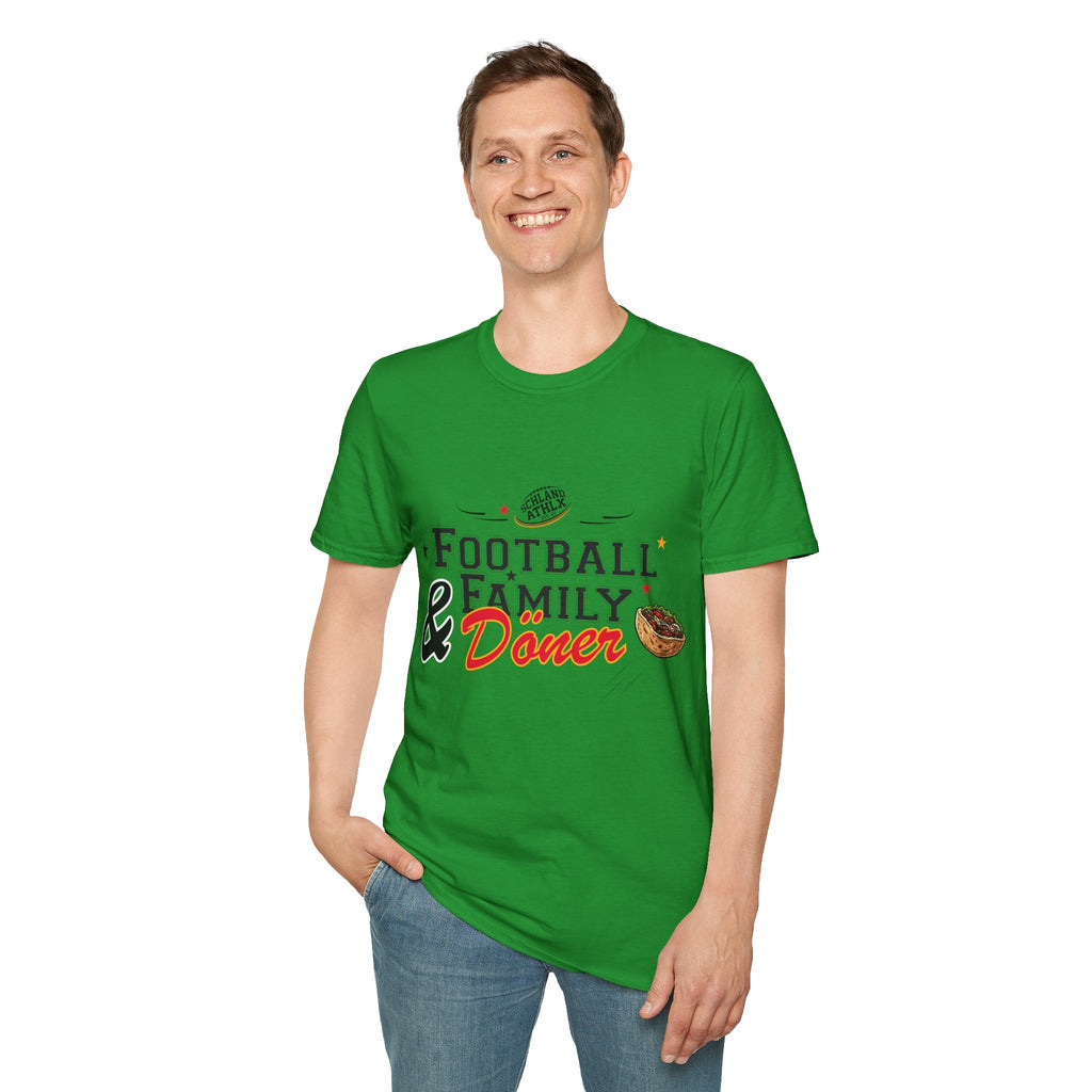 DÖNER LINE - Football and Family - Football T-Shirt